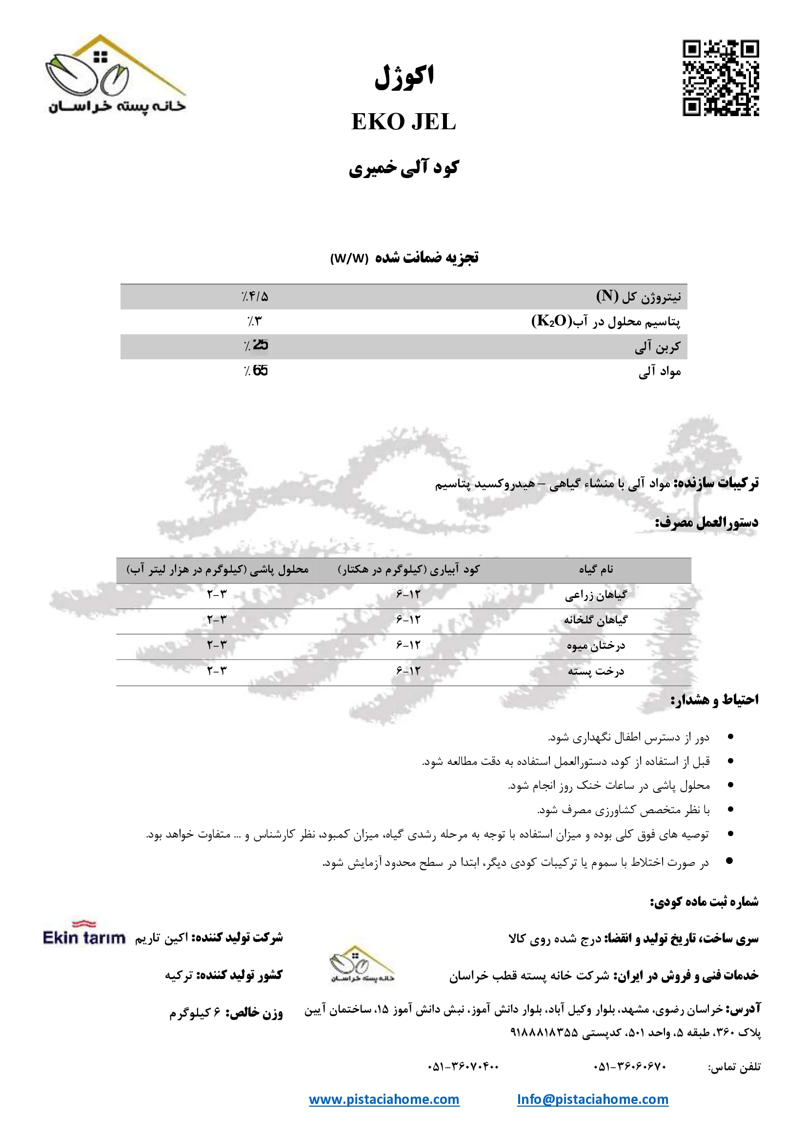 آلی خمیری اکو جل