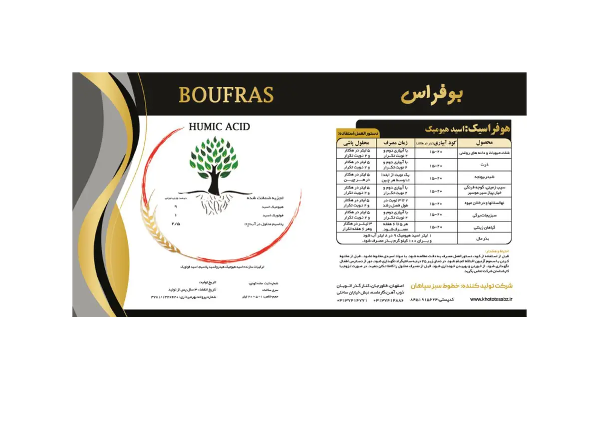 نیترات کلسیم بوفراس